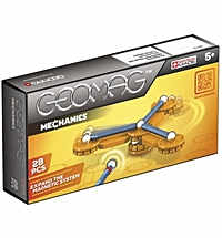 Geomag 340 clásico juego de construcción de juguetes de construcción magnéticos Rosa 22 piezas 