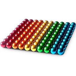 alpha magnet balls-magnetkugeln-100-5mm-bunt