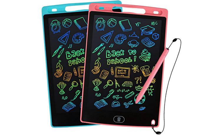 LCD Schreibtablett Writing Tablet EIN Schlüssel zum Löschen Doodle Malen Board 